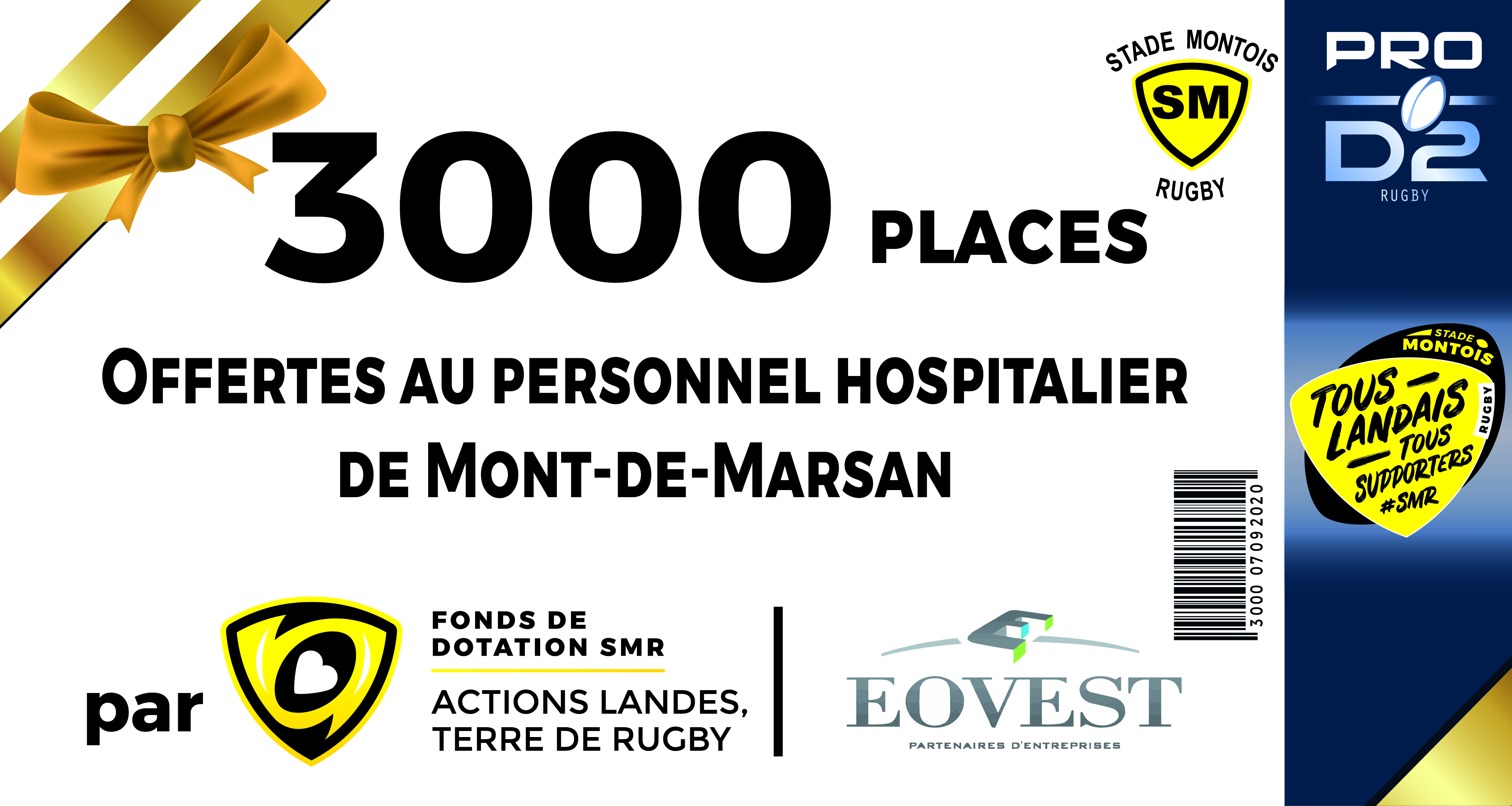 3000 places pour le personnel soignant